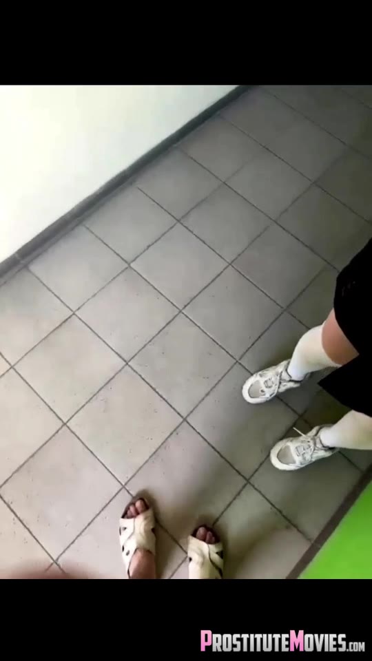 Anal sex in public wc