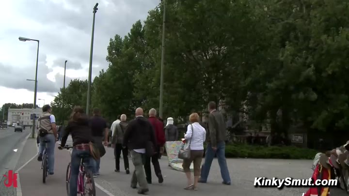 Sexy Susi Public Spanking Adventure