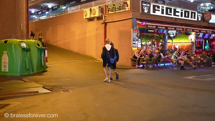 Agatha And Ellie Shine On Bralessforever