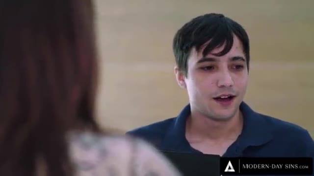 MODERN-DAY SINS - Nervous Boy Fucks His Bully'S HOT MILF STE…