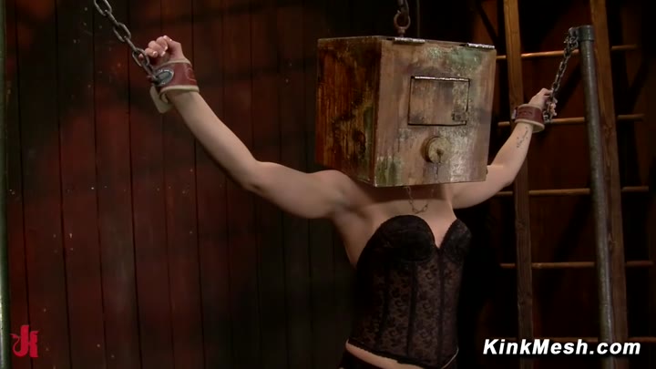 Tight Blonde Ash Bound and Flogged