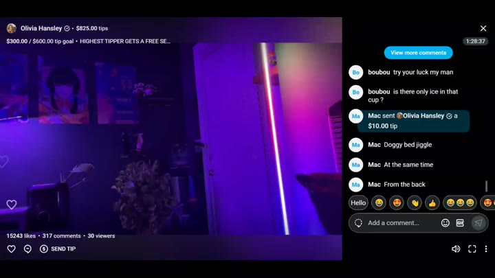 oliviahansleyy+-+Second+Onlyfans+Live