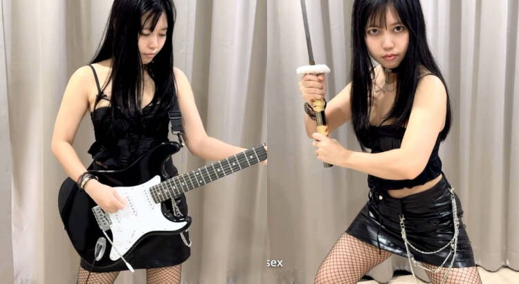 မြမြ ကို ဂီတာတီးနေပြီ 🥵