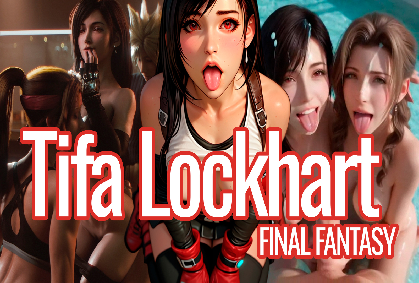 The Tifa Lockhart Experience - Final Fantasy Sex Scenes with blo