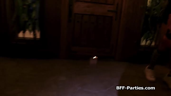 Candy and cock for slutty thief girlfriends